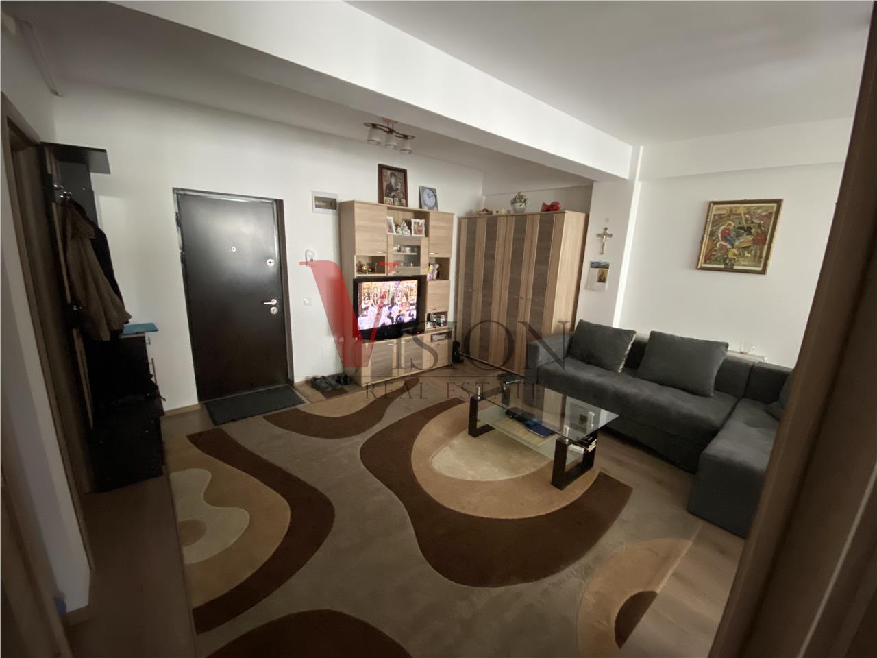 Apartament 2 camere, de vanzare, 48mp, semidecomandat, Floresti, zona Urusagului