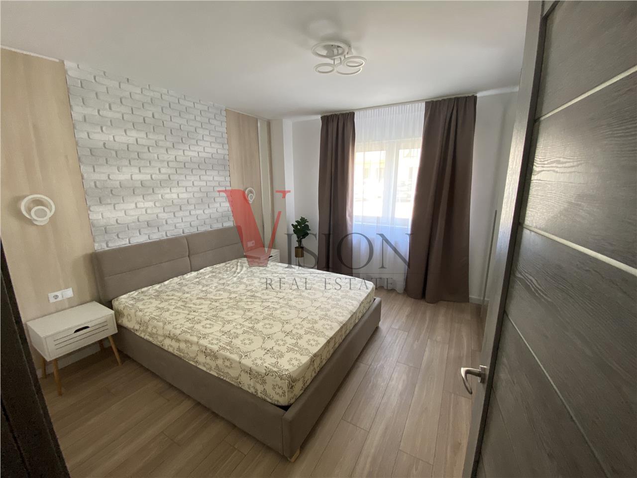 Apartament nou 2 camere, de vanzare, 57mp, semidecomandat, Floresti, zona Eroilor